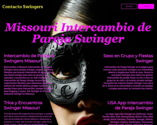 Intercambio de Pareja Missouri