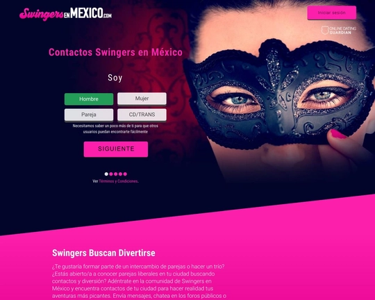 Swingers en México Logo